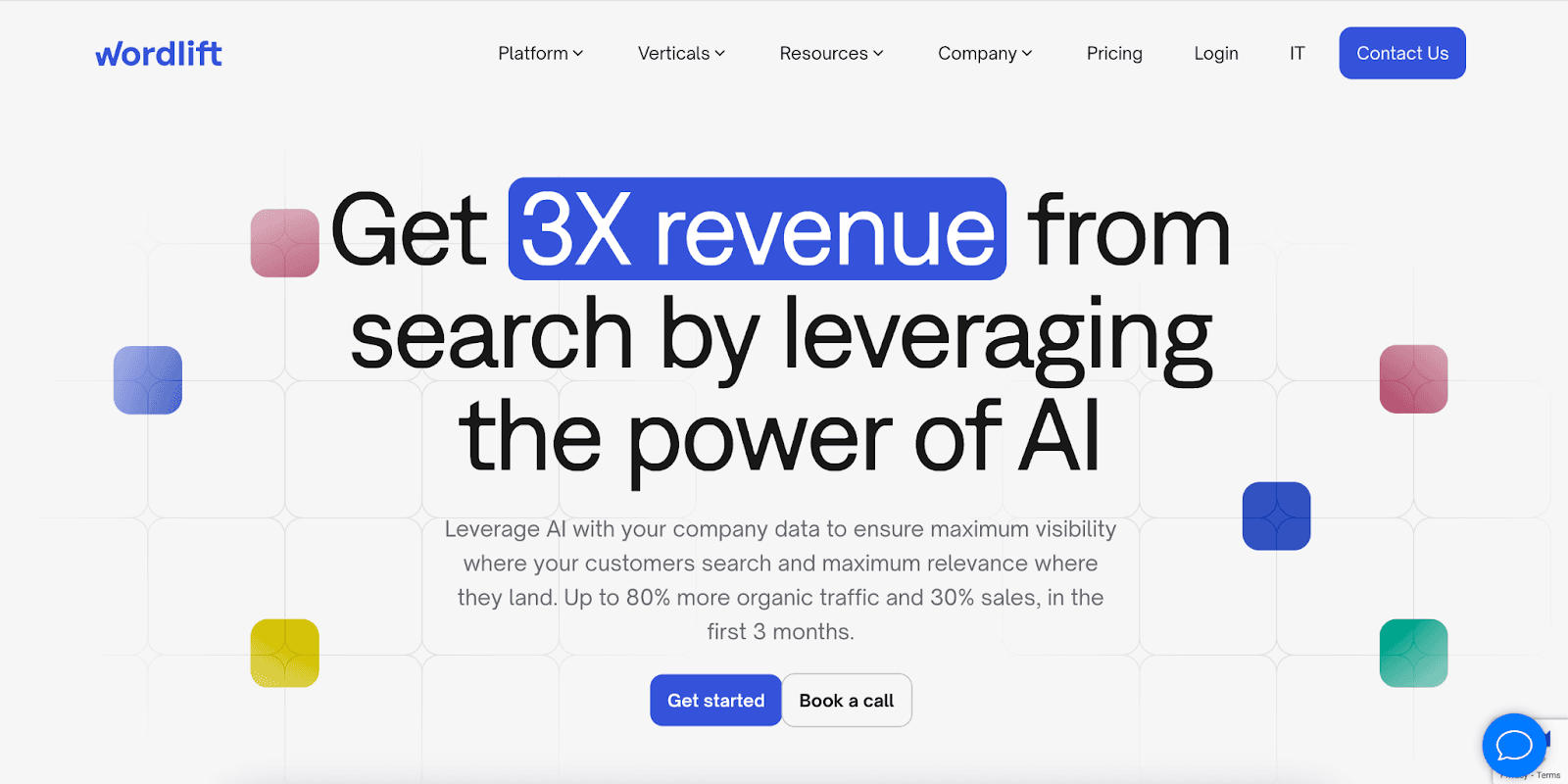 WordLift homepage
