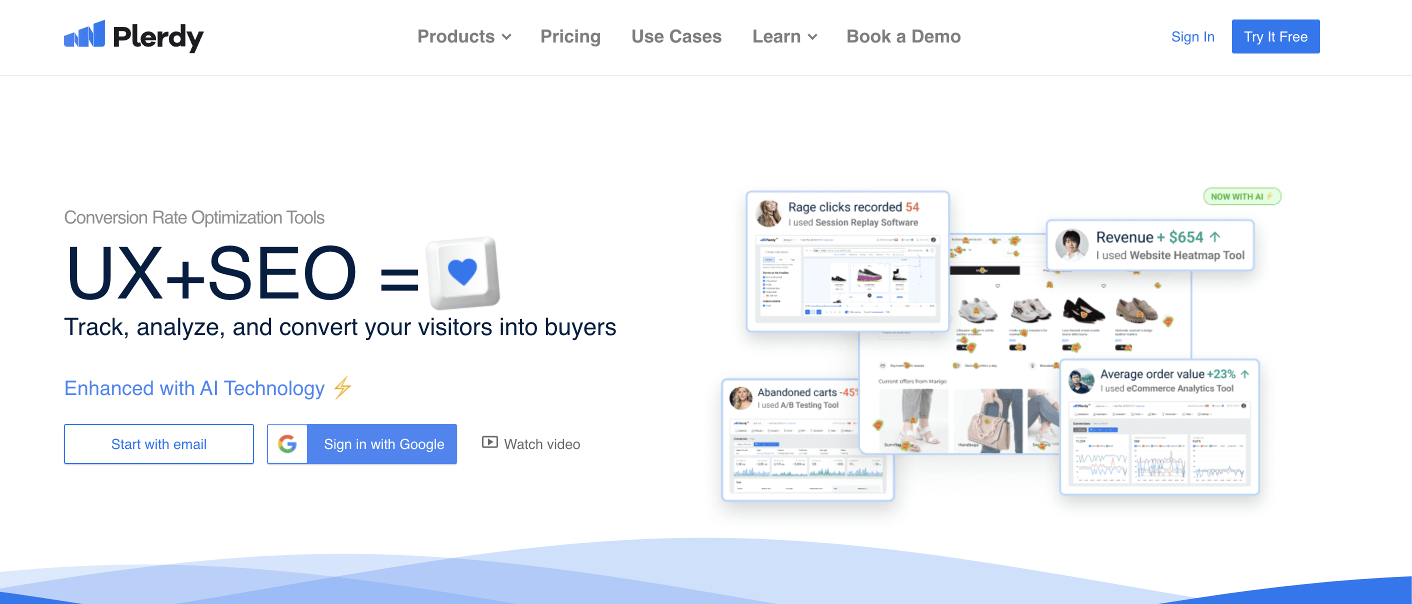 Plerdy page