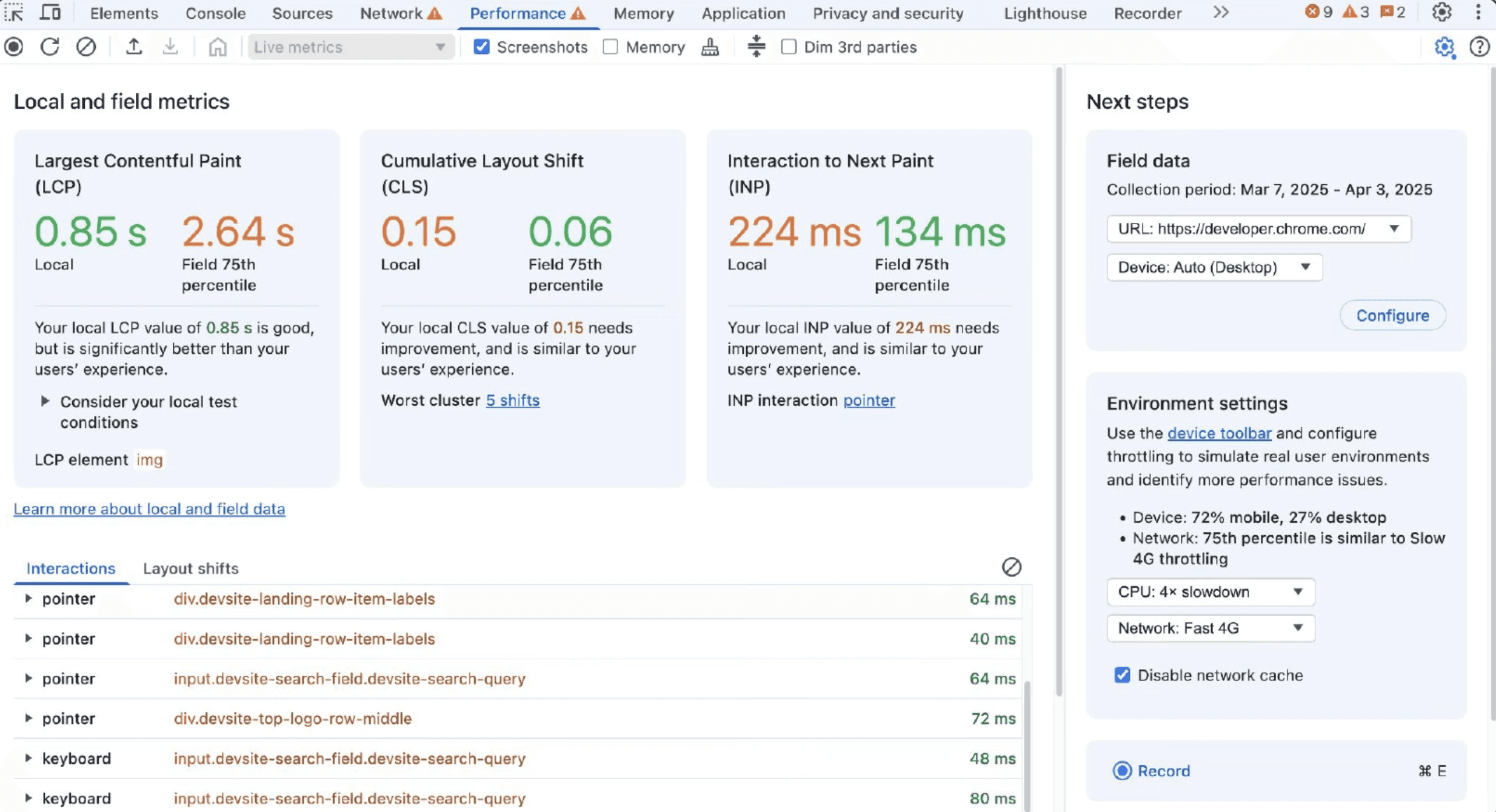 Chrome DevTools updates in May 2025