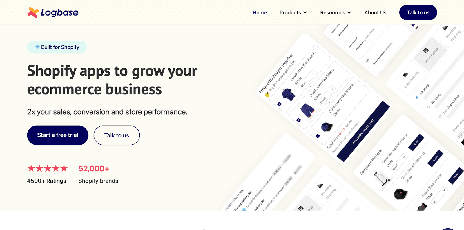 logbase homepage